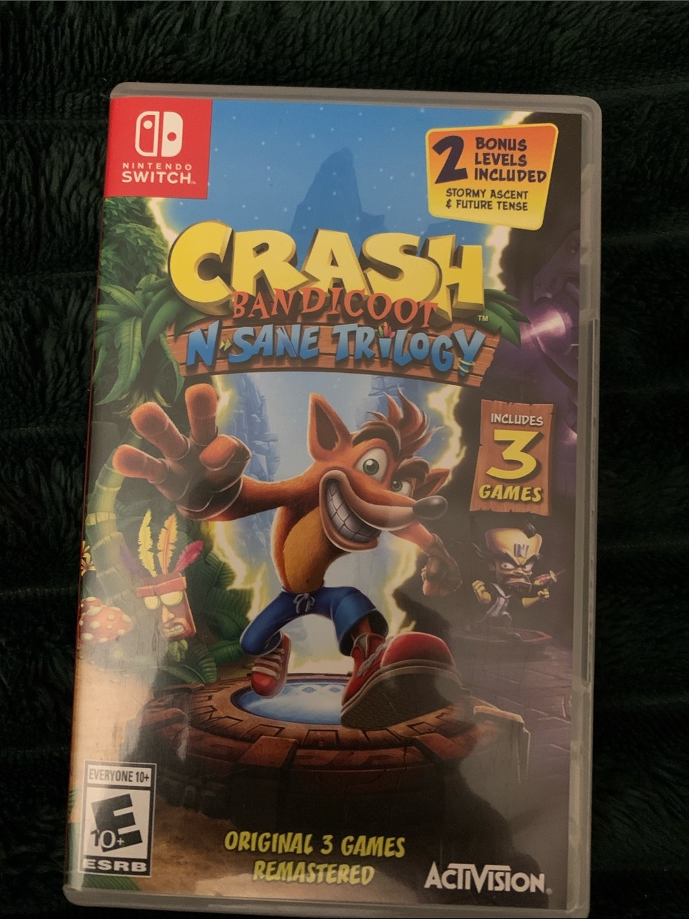 Nintendo Crash Bandicoot N. Sane Trilogy – Multicolor Artwork Case